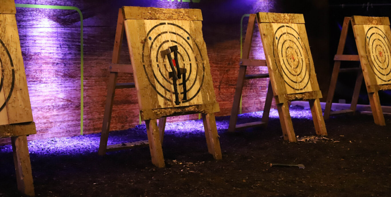 Axe Throwing at the grid