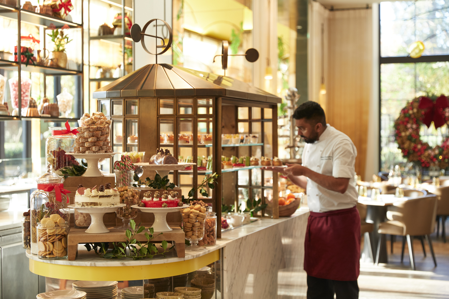 The Glasshouse Festive Dessert station