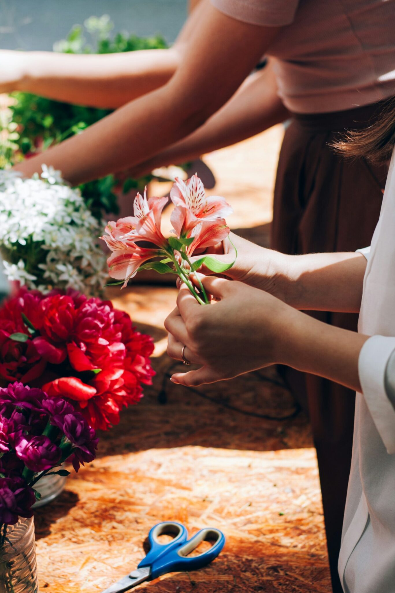 Flower arranging workshop