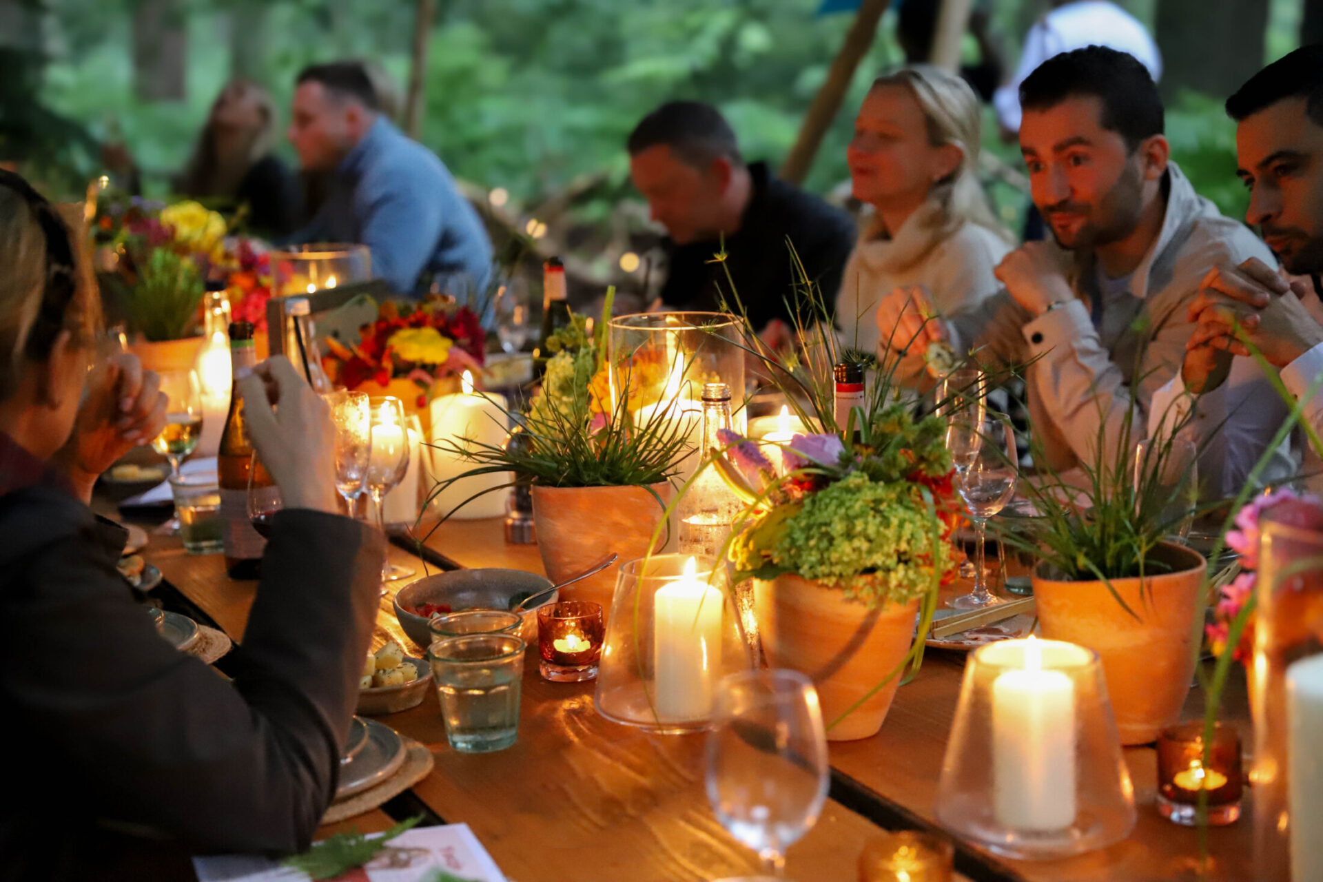 Fuego in the woods woodland dining Spanish dining 2024