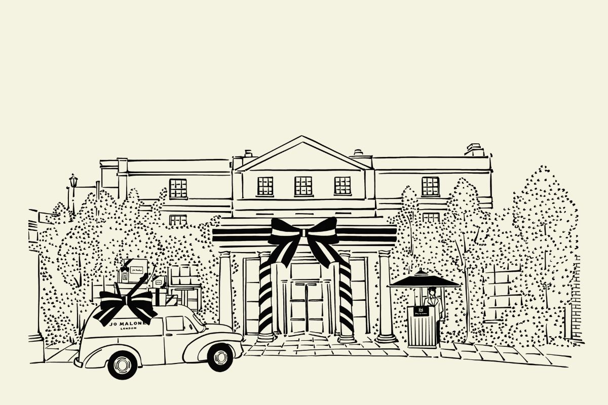 Jo Malone London Mansion Illustration