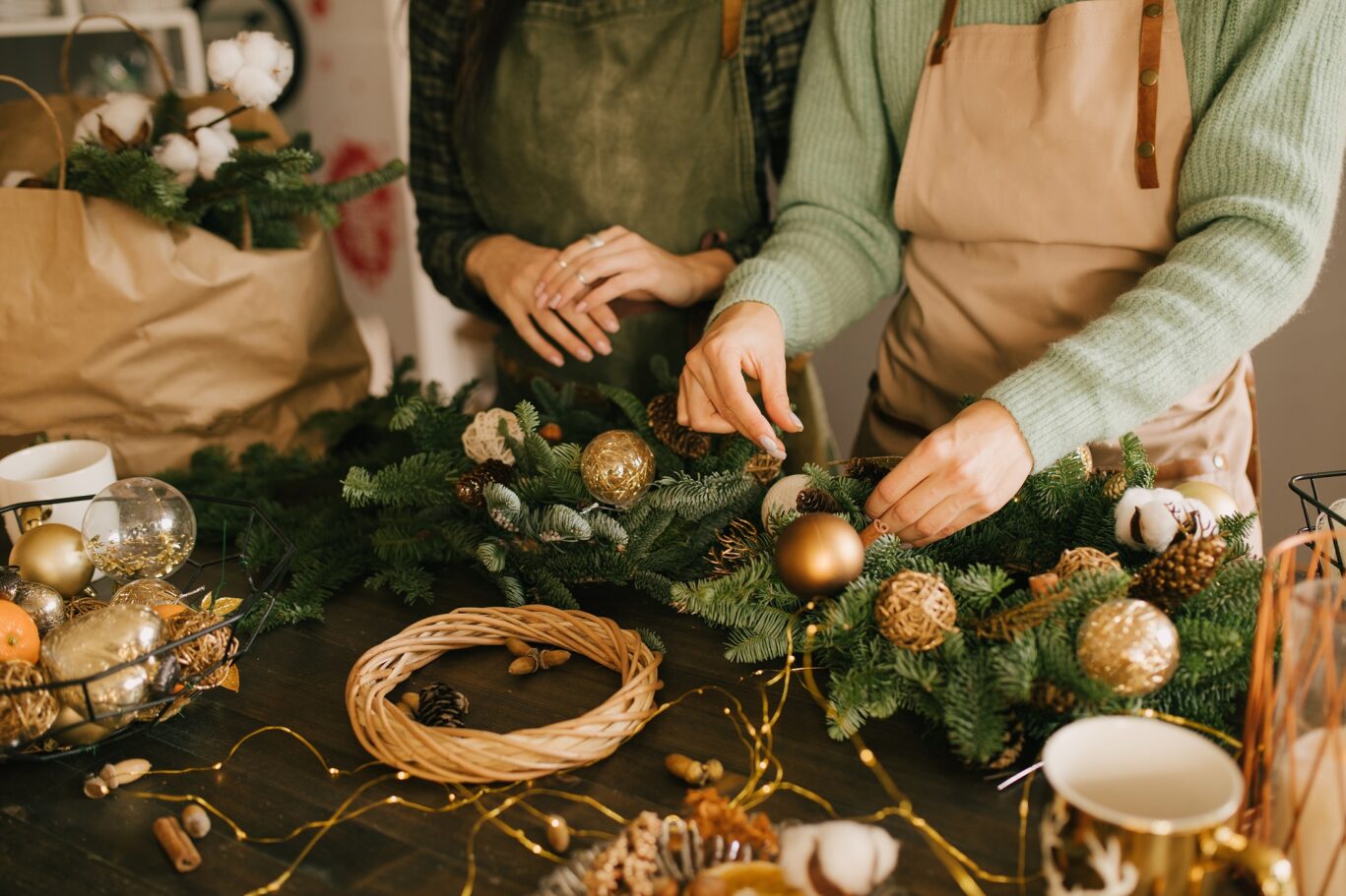 Wreath-making